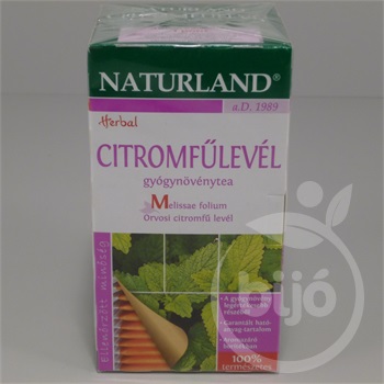 Naturland citromfűlevél tea 25x1g 25 g