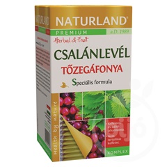Naturland csalánlevél tőzegáfonya tea 20x1,2g 24 g