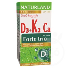 Naturland d3+k2+ca forte trio 30 db