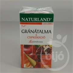 Naturland gyümölcstea gránátalma-csipke 20x2g 40 g