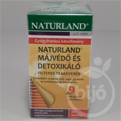 Naturland májvédő tea 25x1,5g 38 g