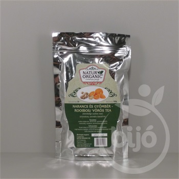 Natur organic narancs és gyömbér rooibos tea 100 g