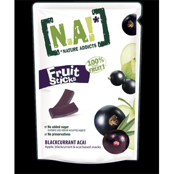 N.A! gyümölcsrudacskák alma+feketeribizli+acai 35 g