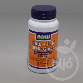 Now beta 1,3/l6d glucan kapszula 100mg 90 db