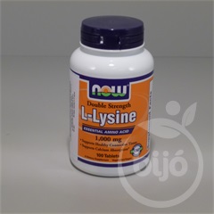 Now l-lysine tabletta 1000mg 100 db