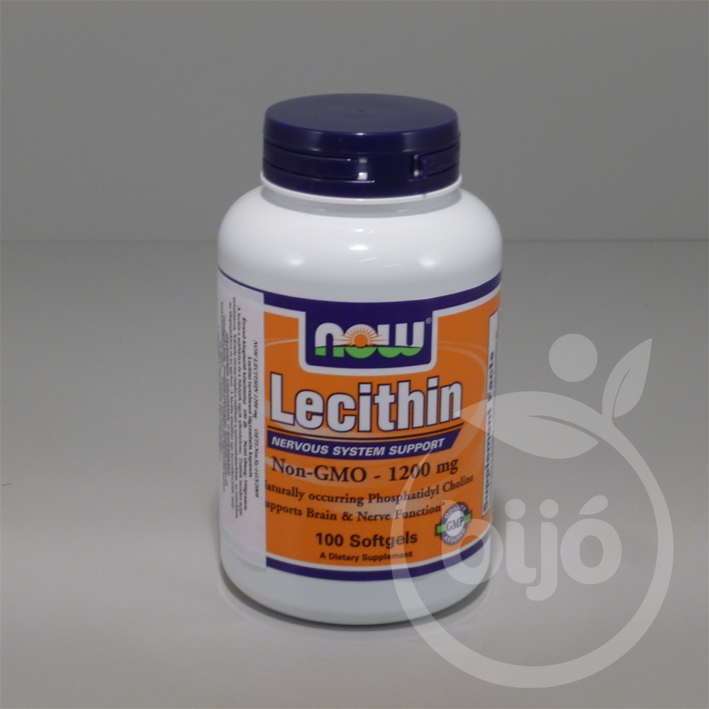 Now lecithin kapszula 1200mg 100 db - Webáruház - bijo.hu