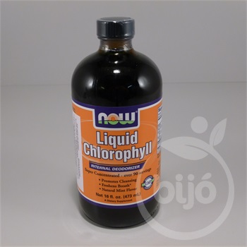 Now liquid chlorophyll borsmenta ízű 473 ml