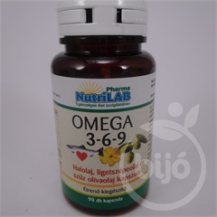 Nutrilab omega 3-6-9 1000mg 60x