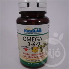 Nutrilab omega 3-6-9 500 mg 90x 90 db