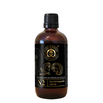 Naja forest N2 bio cordyceps, bio reishi, bio shiitake étrendkiegészítő 100 ml