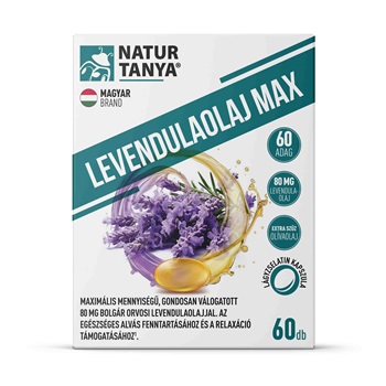 Natur Tanya levendula olaj max kapszula 60 db