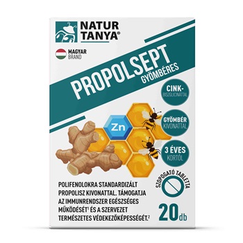 Natur Tanya propolsept gyömbéres szopogatótabletta 20 db