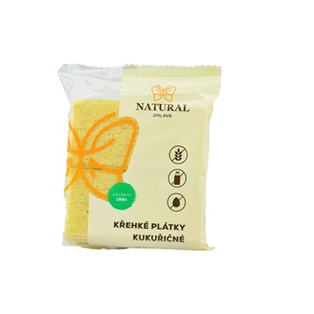 Natural extrudált kukorica szeletek 75 g