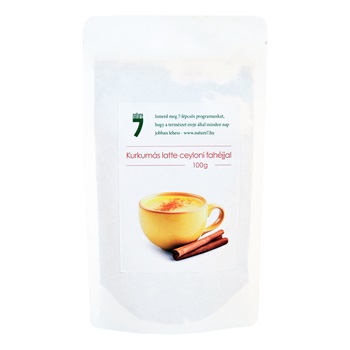 Nature7 kurkumás latte ceyloni fahéjjal 100 g