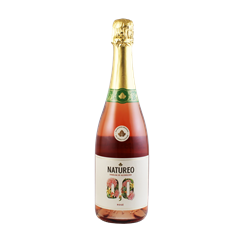 Natureo alkoholmentes rozé pezsgő 750 ml