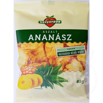 Naturfood aszalt ananász 80 g