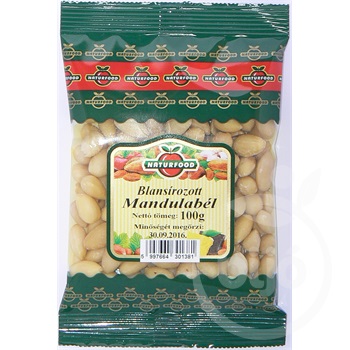 Naturfood blansírozott mandulabél 100 g