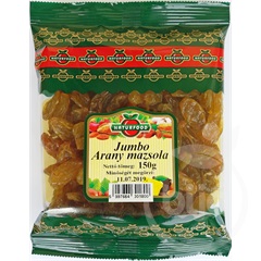 Naturfood jumbo arany mazsola 150 g