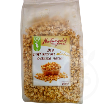 Naturgold bio puffasztott alakor ősbúza natúr 100 g