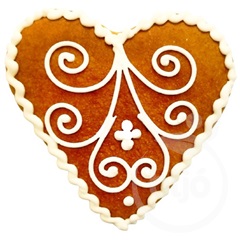 Naturgold organic spelt gingerbread heart 40 g