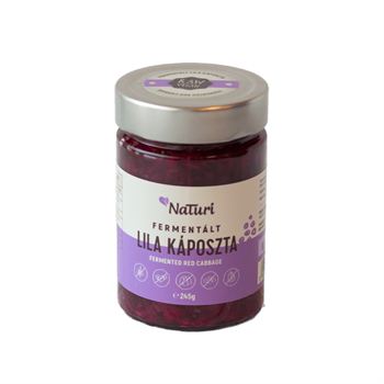 Naturi fermentált lila káposzta közepes 245 g