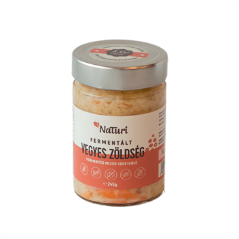 Naturi fermentált vegyes zöldség közepes 245 g