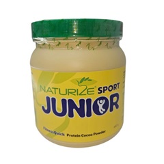 Naturize junior sportkakaó (50% fehérje, teljesen természetes, instant) 440 g
