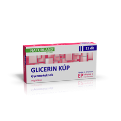 Naturland glicerin kúp gyerekeknek 1500mg 12 db