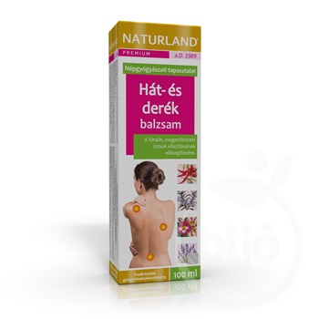 Naturland hát-és derék balzsam 100 ml