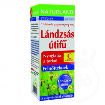 Naturland lándzsás útifű+c-vitamin felnőtt szirup 150 ml
