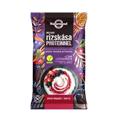 Naturmind proteines gluténmentes instant rizskása piros bogyós 44 g