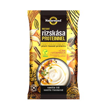 Naturmind proteines gluténmentes instant rizskása vanília 44 g