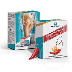 Naturtanya zsírégető csomag chili tabletta+gél 200 ml+30 db