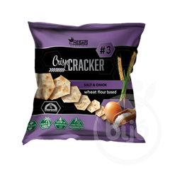 Nébar naturpro crispcracker kréker búzaliszt, hagyma 60 g