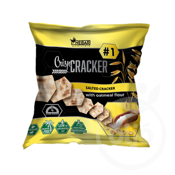 Nébar naturpro crispcracker kréker zabpehelyliszt 60 g