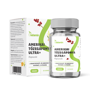 Netamin amerikai tőzegáfonya ultra+ kapszula 30 db