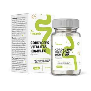 Netamin cordyceps vitalitás komplex kapszula 60 db