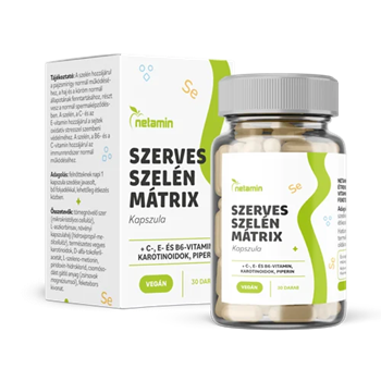 Netamin szerves szelén mátrix kapszula 30 db