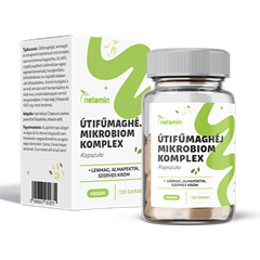 Netamin útifű maghéj mikrobiom komplex kapszula 120 db