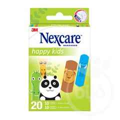 Nexcare sebtapasz happy kids állatos vegyes minták 20 db