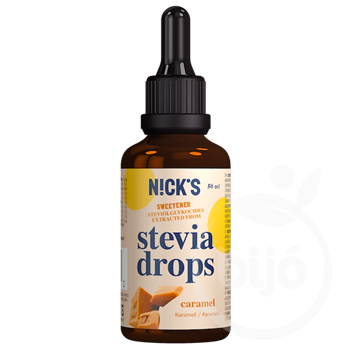 Nicks karamellás stevia csepp 50 ml