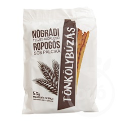 Nógrádi teljes kiőrlésű sóspálcika 45 g