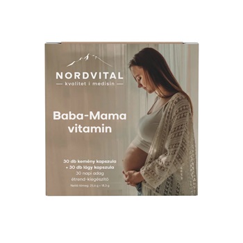 Nordvital baba-mama vitamin 30+30db 60 db