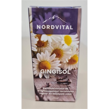 Nordvital Gingisol fogyíny- és szájápoló oldat 10 ml
