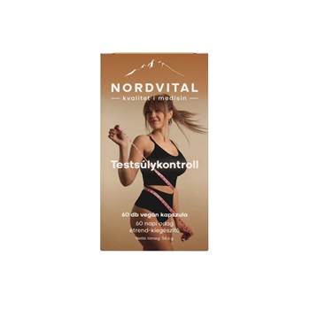 Nordvital testsúlykontroll vegán kapszula 60 db