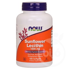 Now sunflower lecithin kapszula 1200mg 100 db