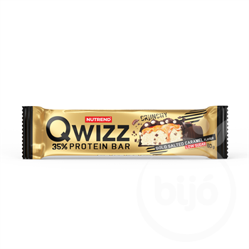 Nutrend qwizz protein szelet gold sós karamell 60 g