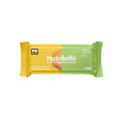 Nutribella keksz fruktózzal citrom-kurkuma 105 g