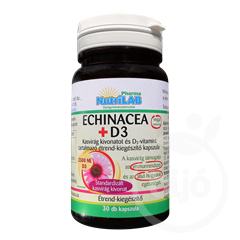 Nutrilab echinacea+D3 kapszula 30 db