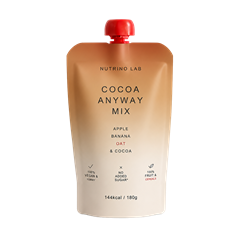 Nutrino Lab coco anyway - alma, banán, zabpehely és kakaó 180 g